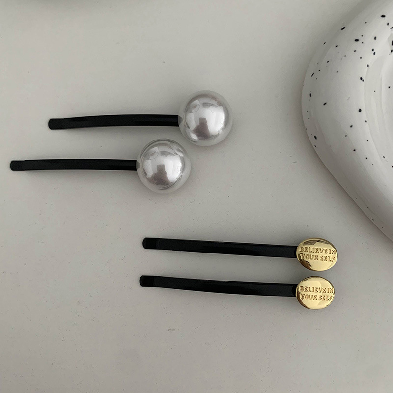 Delicate Pearl Gold Buckle Hai - Head Racket Boom ulasan dan harga