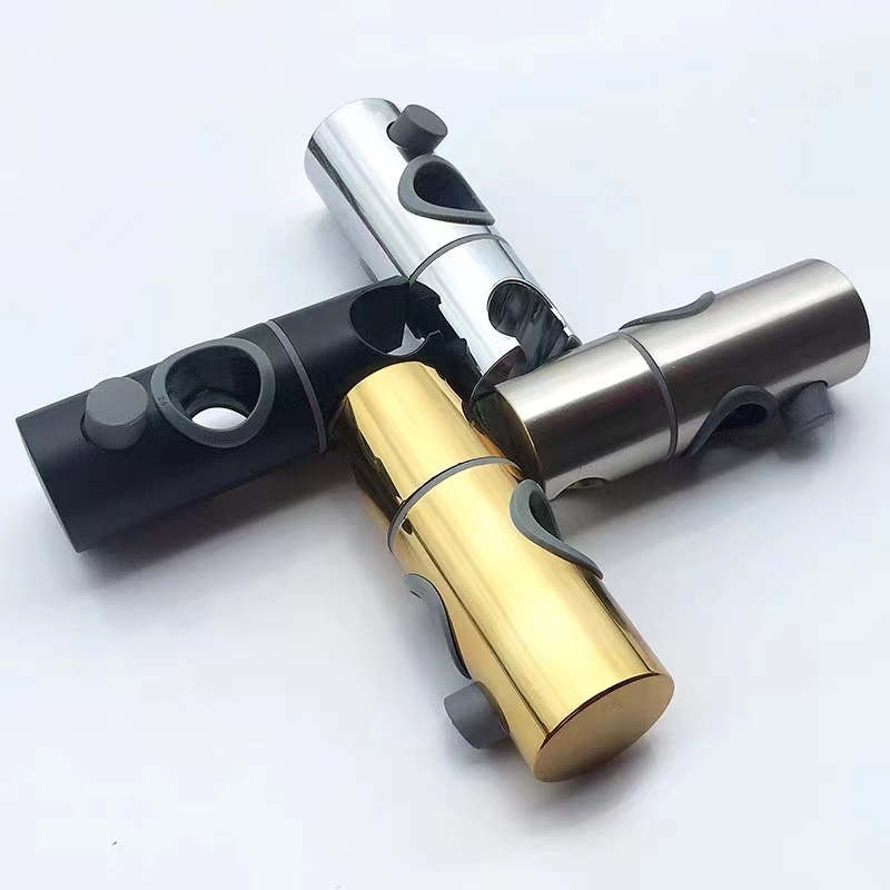 Shower Head Holders Black ABS  - Head Racket Boom ulasan dan harga