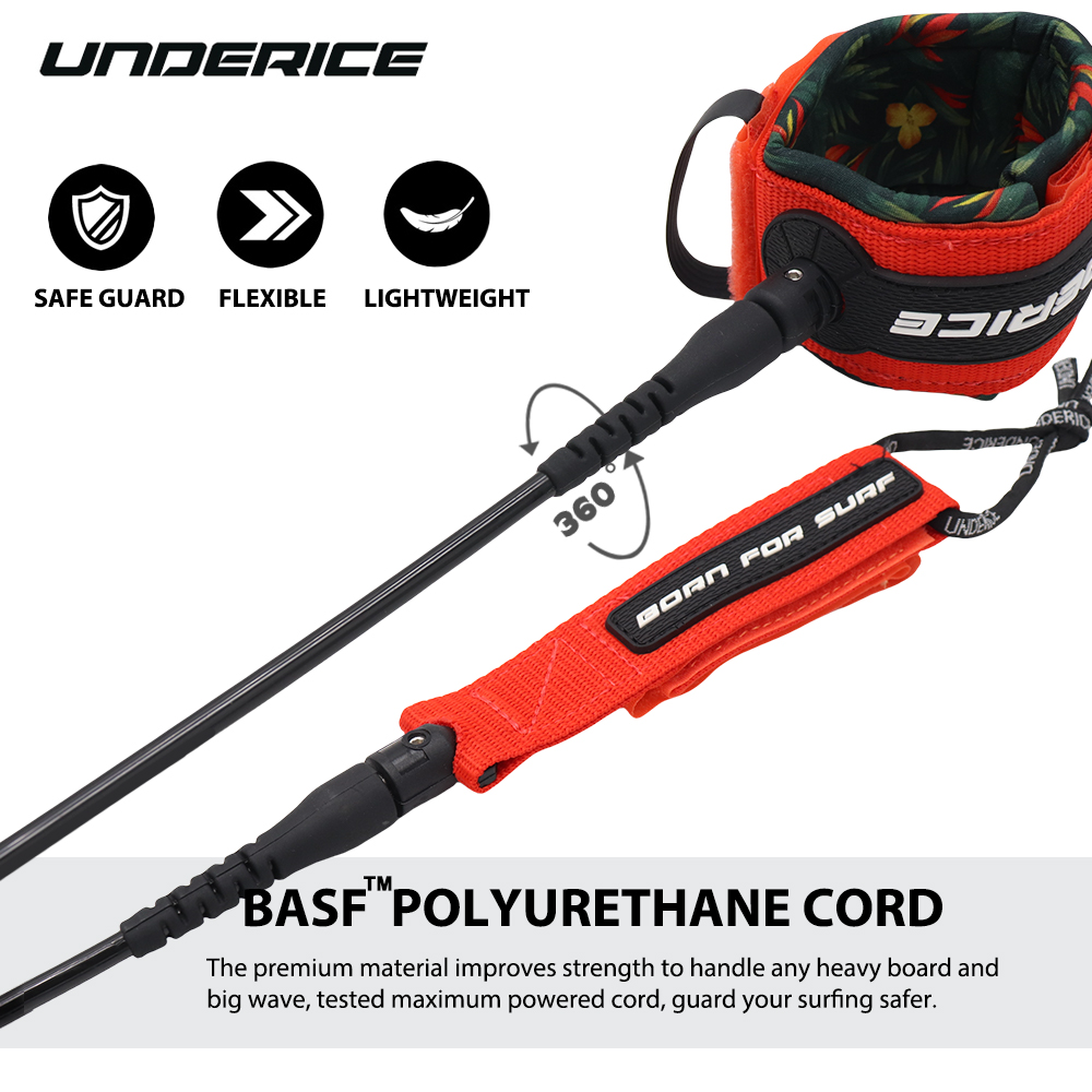 UICE Surfboard Leash 6-9ft SUP - Stand Up Paddle Leash ulasan dan harga