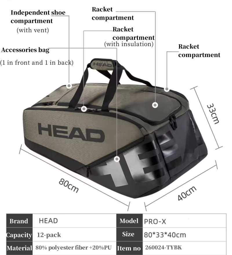 HEAD TOUR/PROX Series Tennis R - Head Racket Boom ulasan dan harga