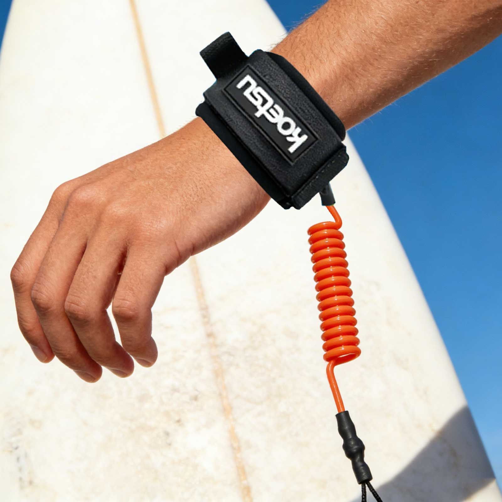 SUP Paddle Board Leash TPU Mat - Stand Up Paddle Leash ulasan dan harga